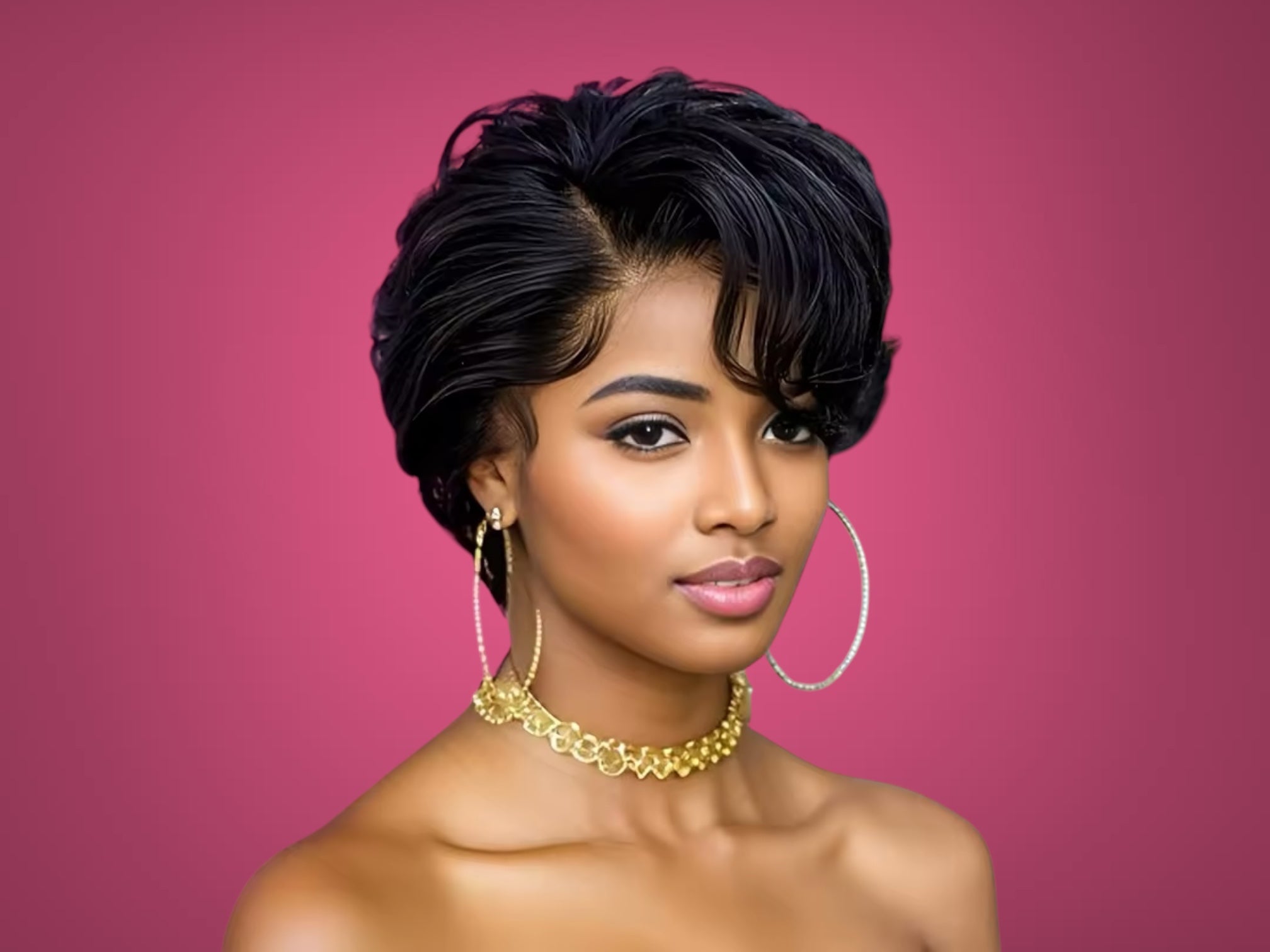 Gods Black Queen Brazilian Hair Pretty Girl Rocks